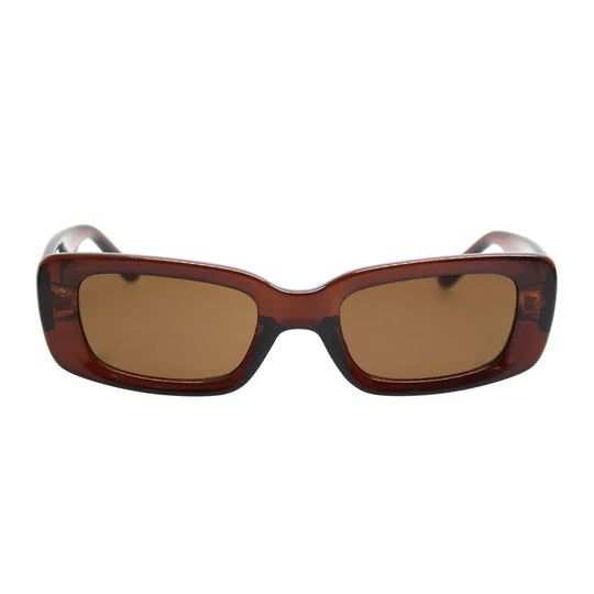 Ladies Bianca sunglasses in Chocolate Borwn.