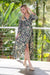 Gia Long Sleeve Wrap Dress