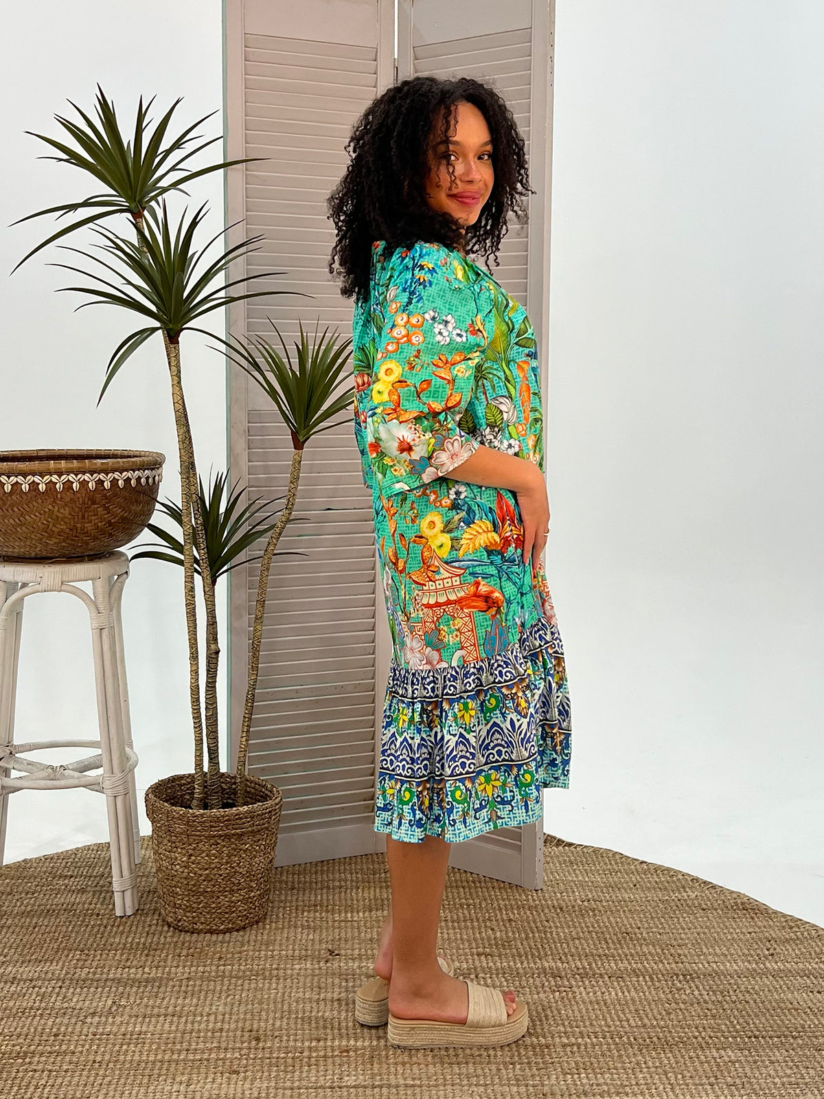 Tea House Carmen Dress