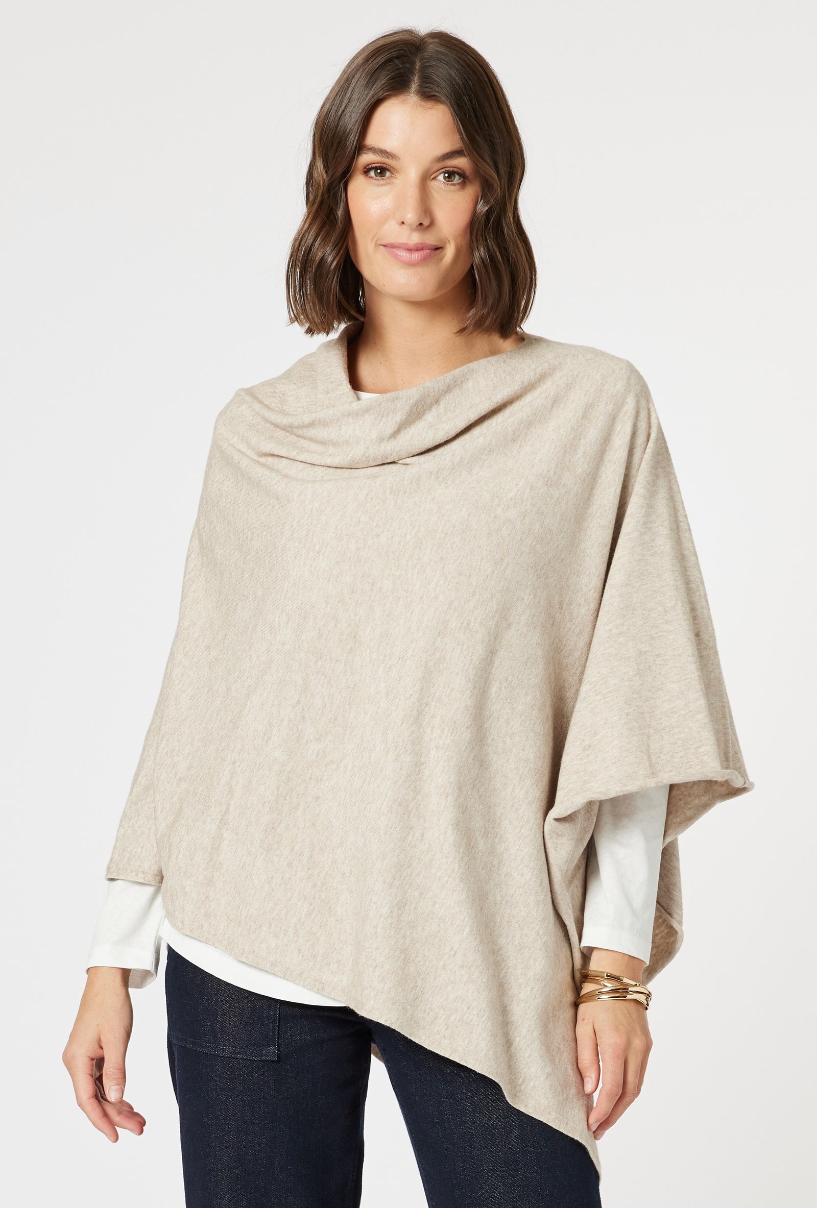Macy Knit Poncho