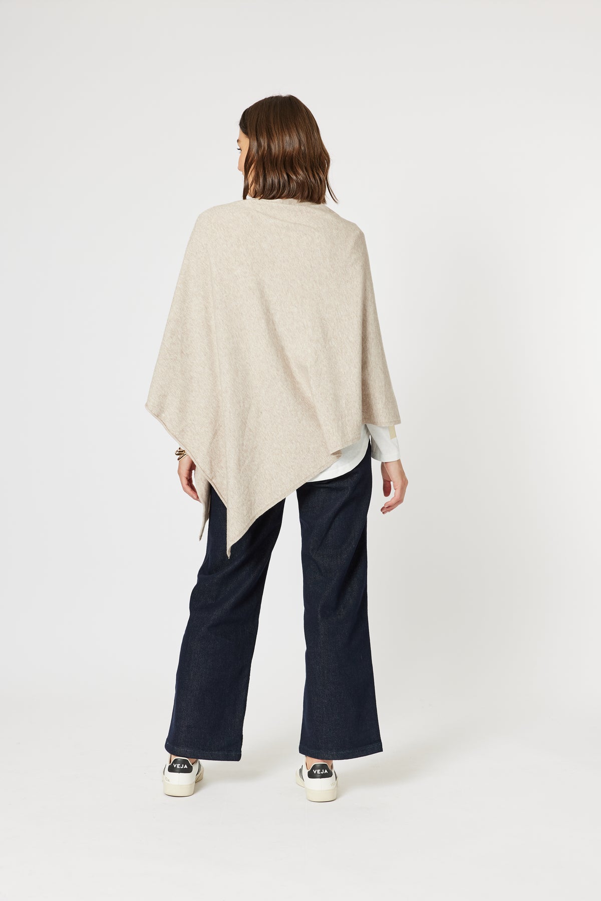 Macy Knit Poncho