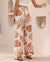 Coral Wide Leg Pants