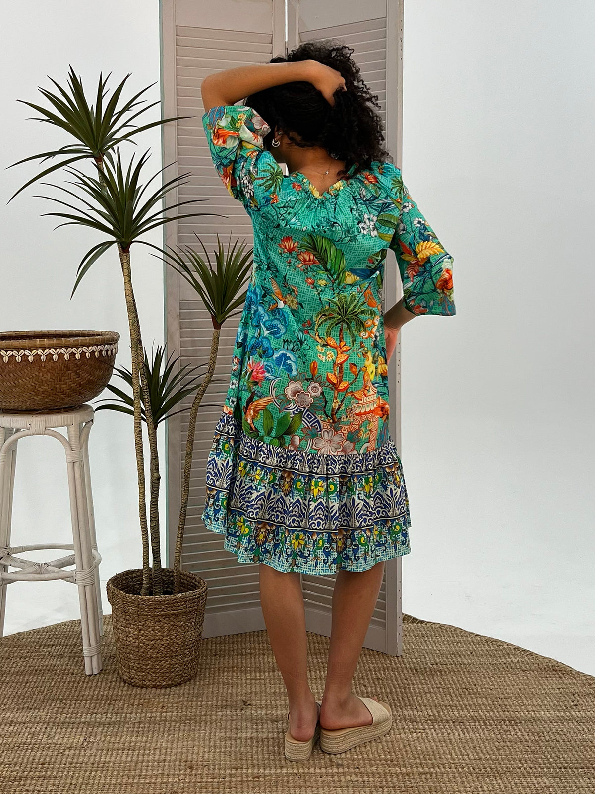 Tea House Carmen Dress