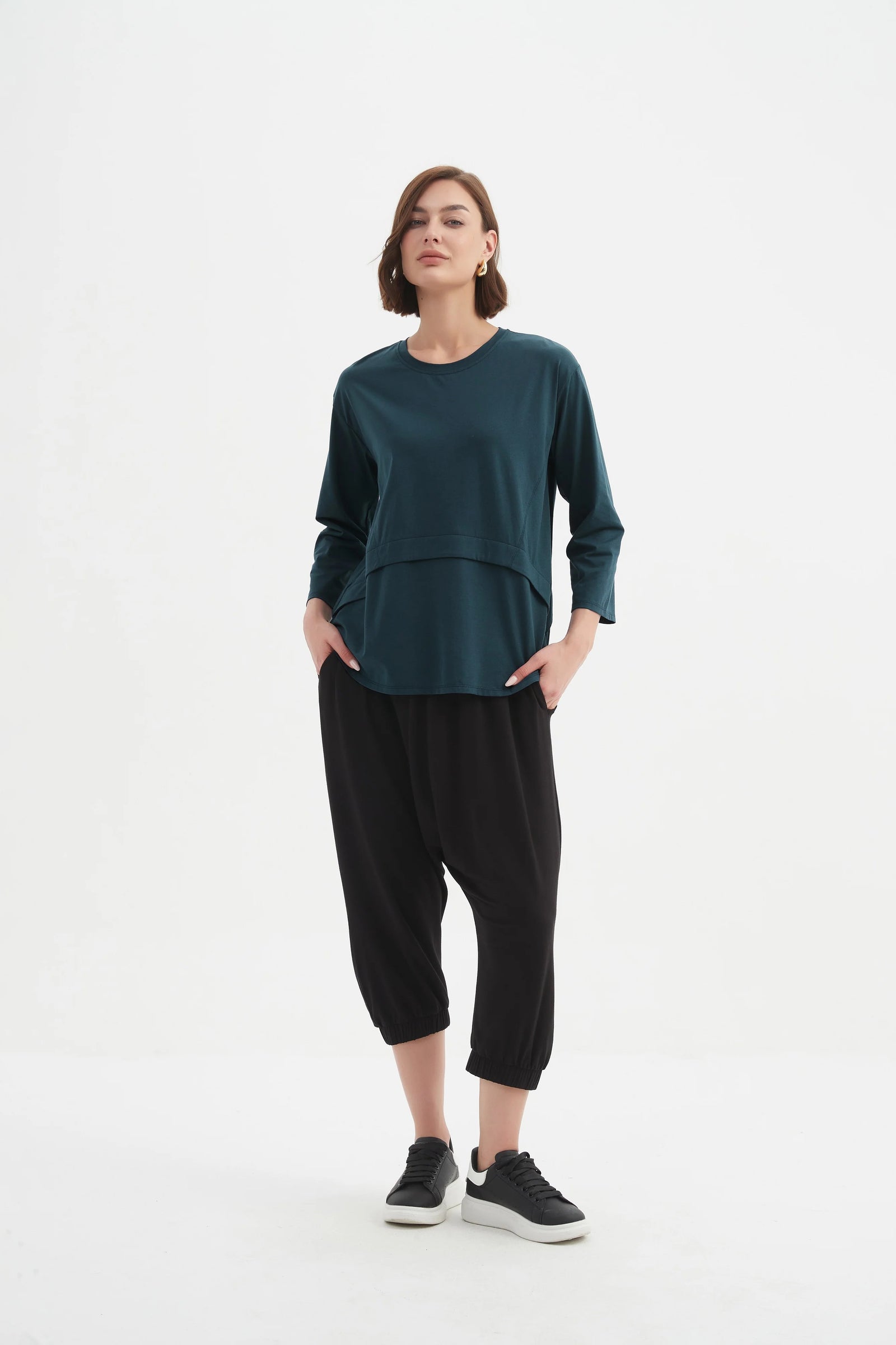 Curved Seam Top