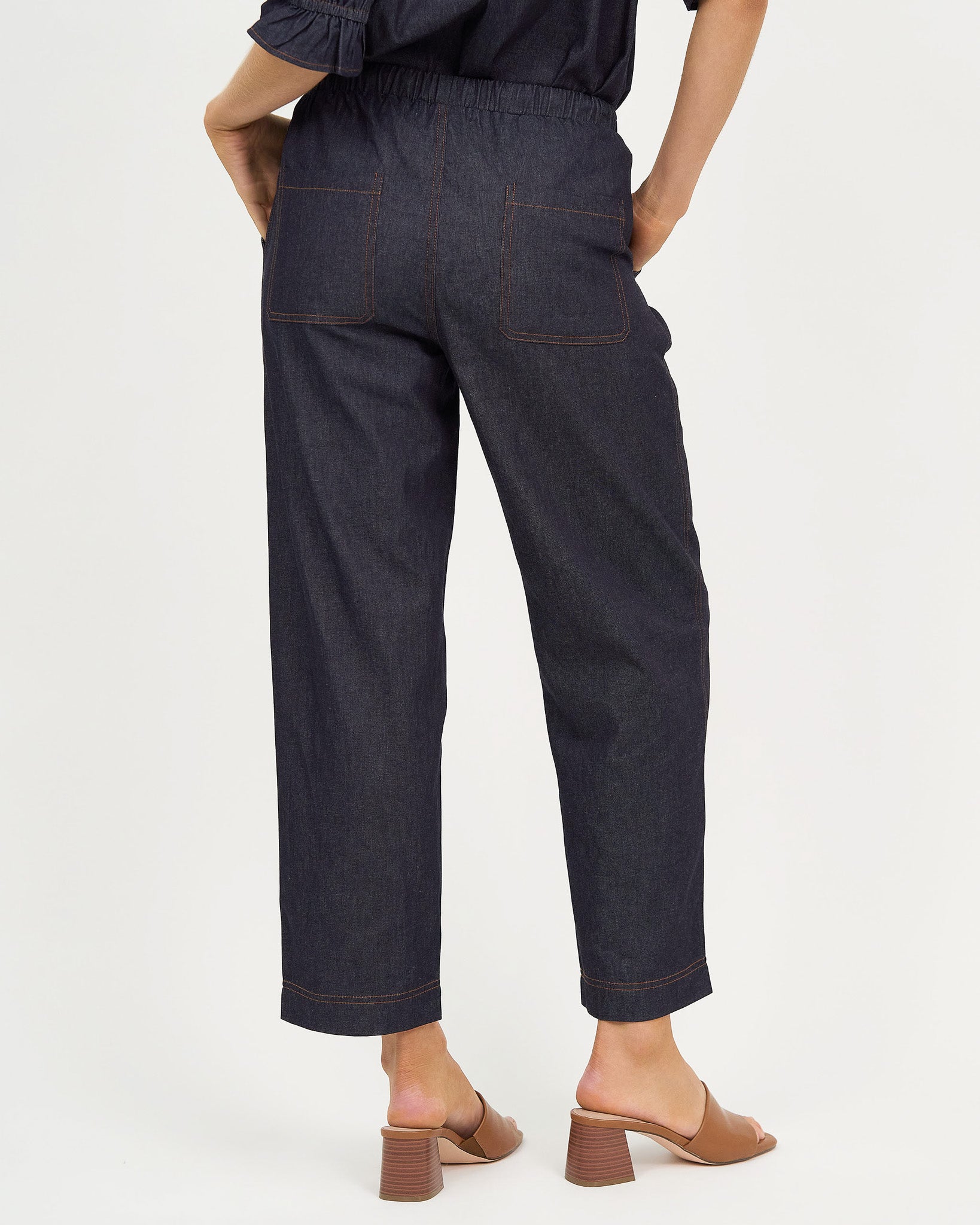 Straight Denim Pant