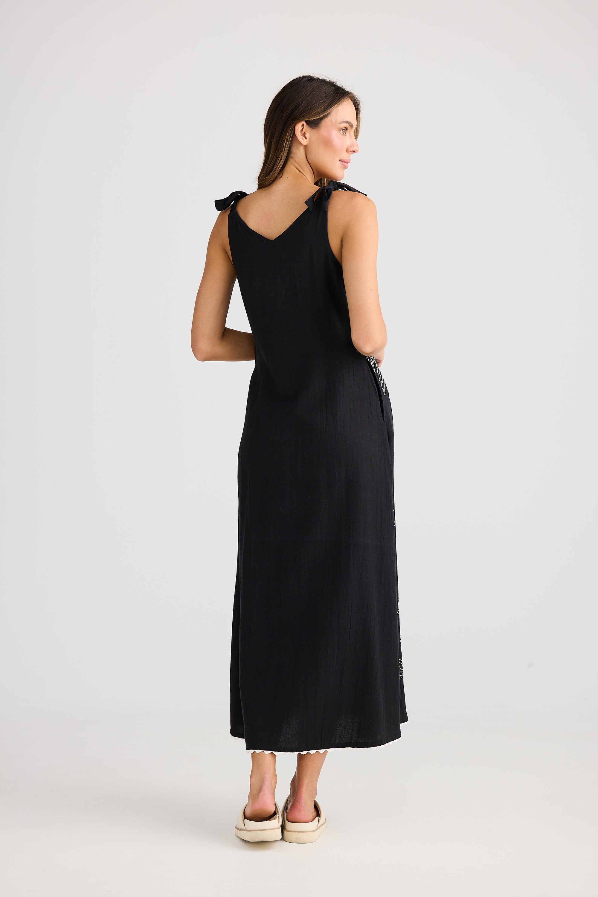 Deira Embroidered Dress