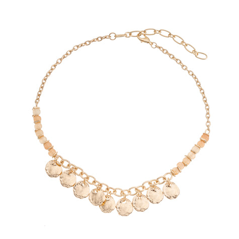 Disc Charm Necklace