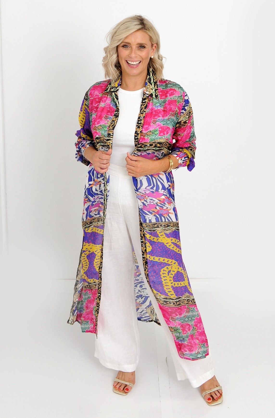 Lola Maxi Shirt Dress