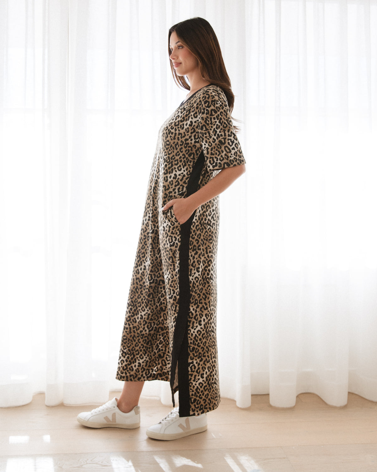 Spring Leopard Dress