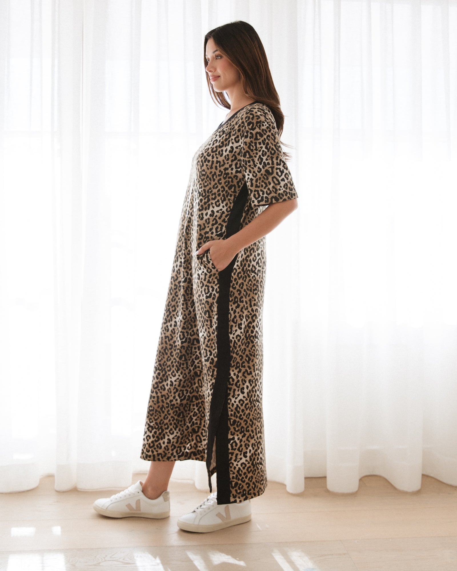 Spring Leopard Dress