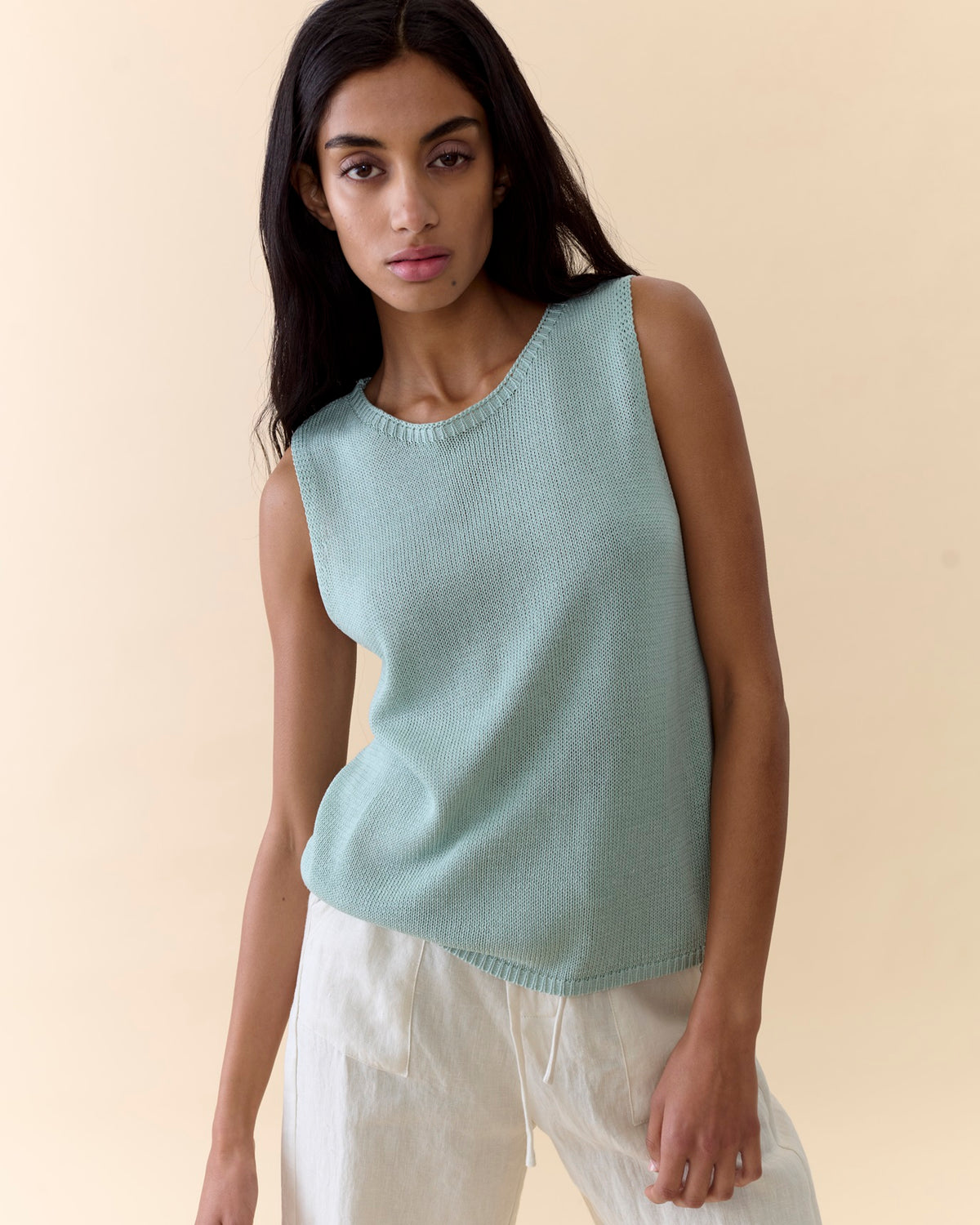Spring Knit Tank Top