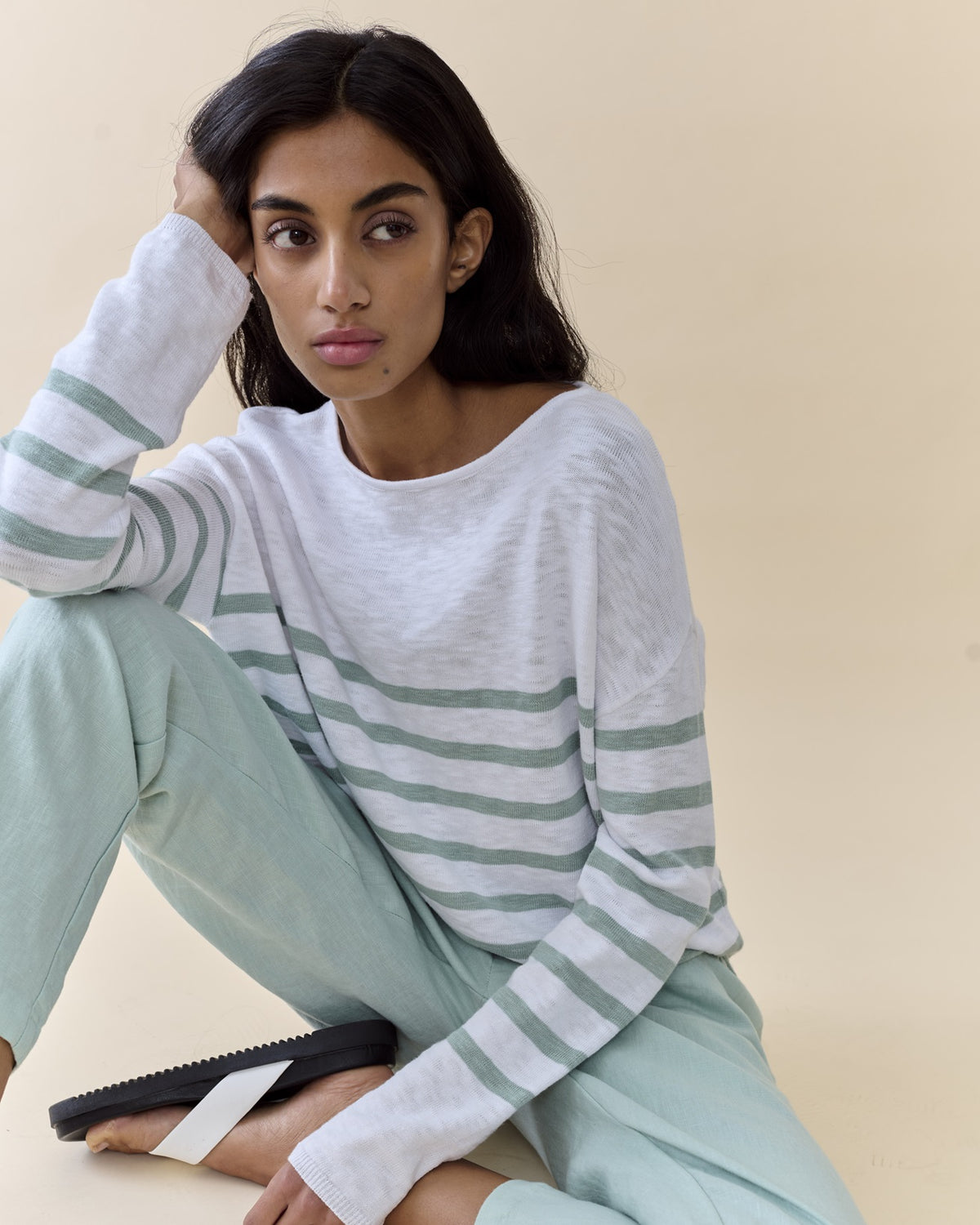 Bobbie Stripe Knit Top