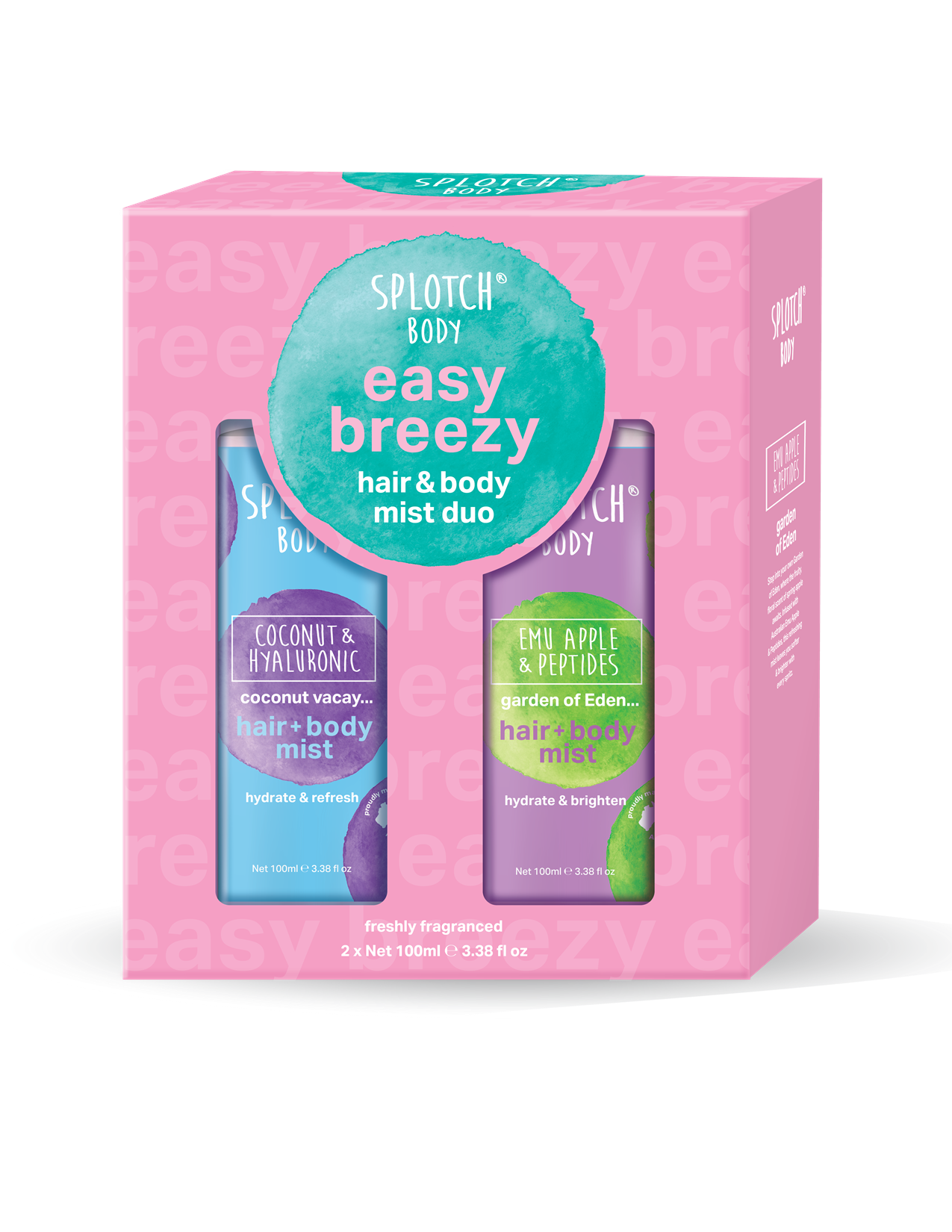 Easy Breezy Hair and Body Mist Duo