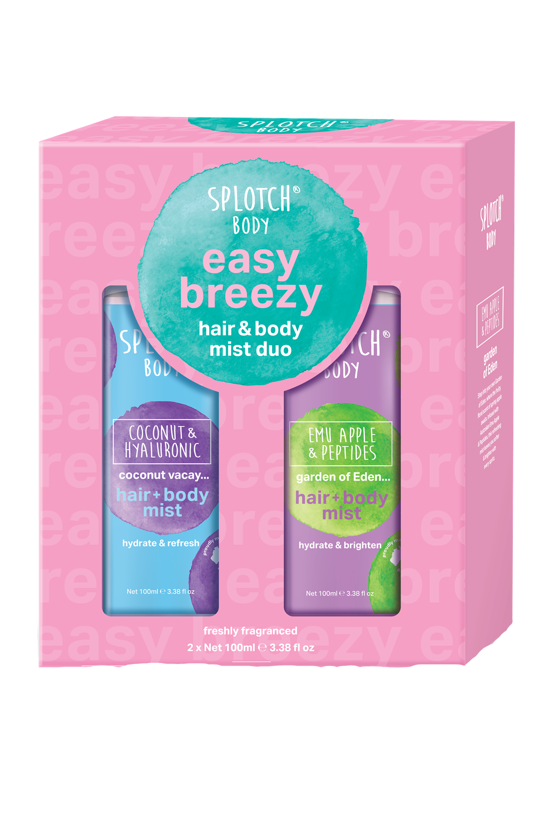 Easy Breezy Hair and Body Mist Duo