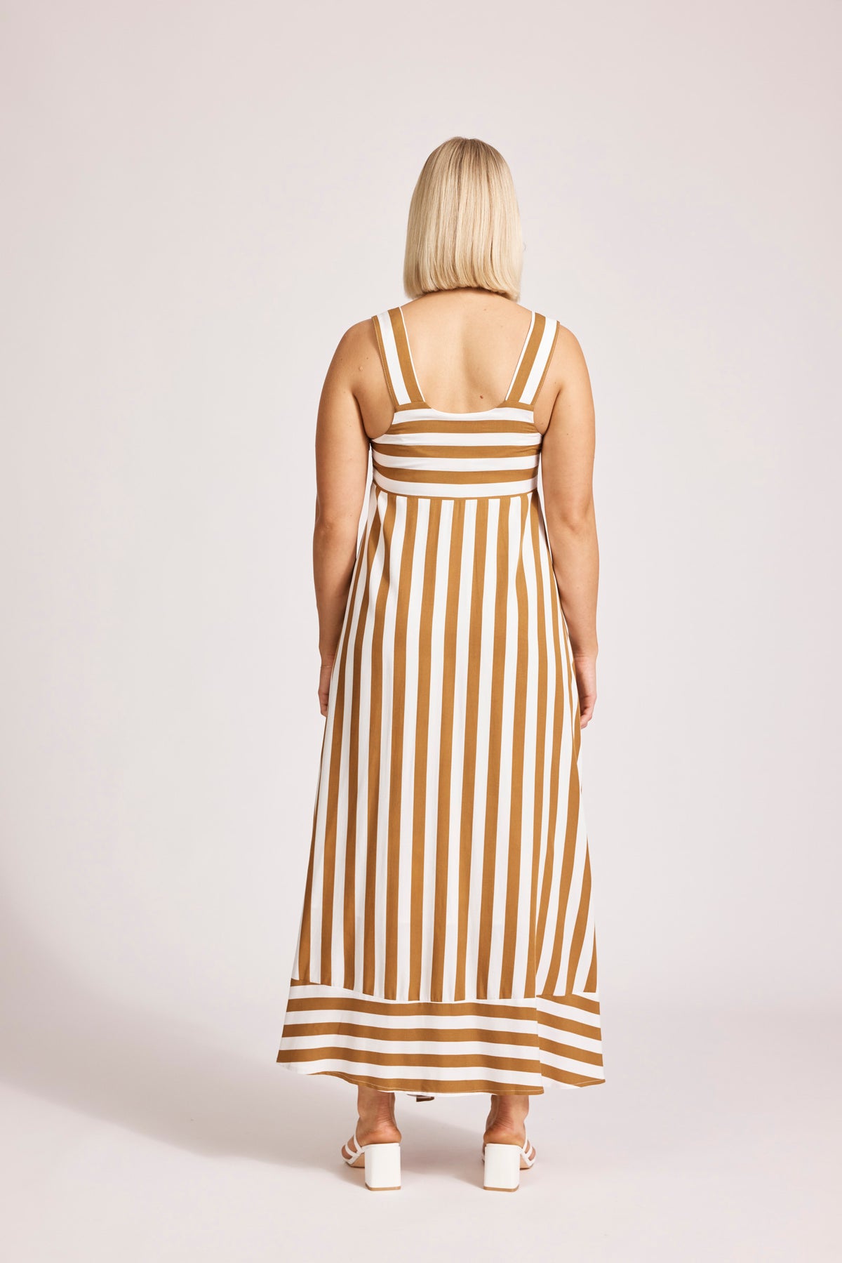 Treville Stripe Tank Maxi Dress