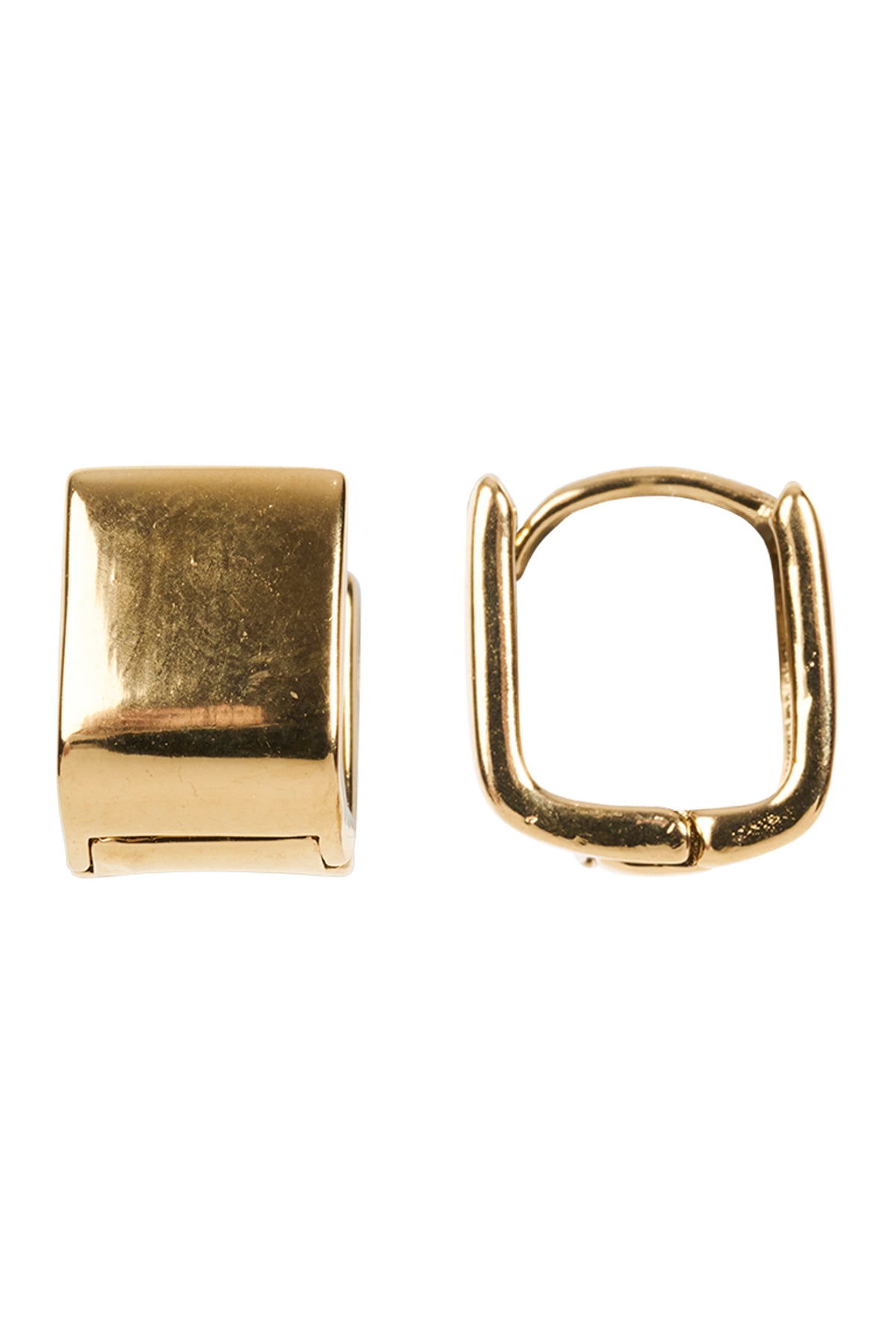 Del Ray Earring - Square Hoop