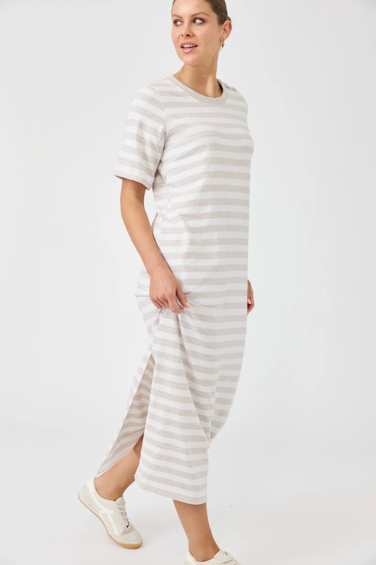 Studio Stripe Tshirt Dress