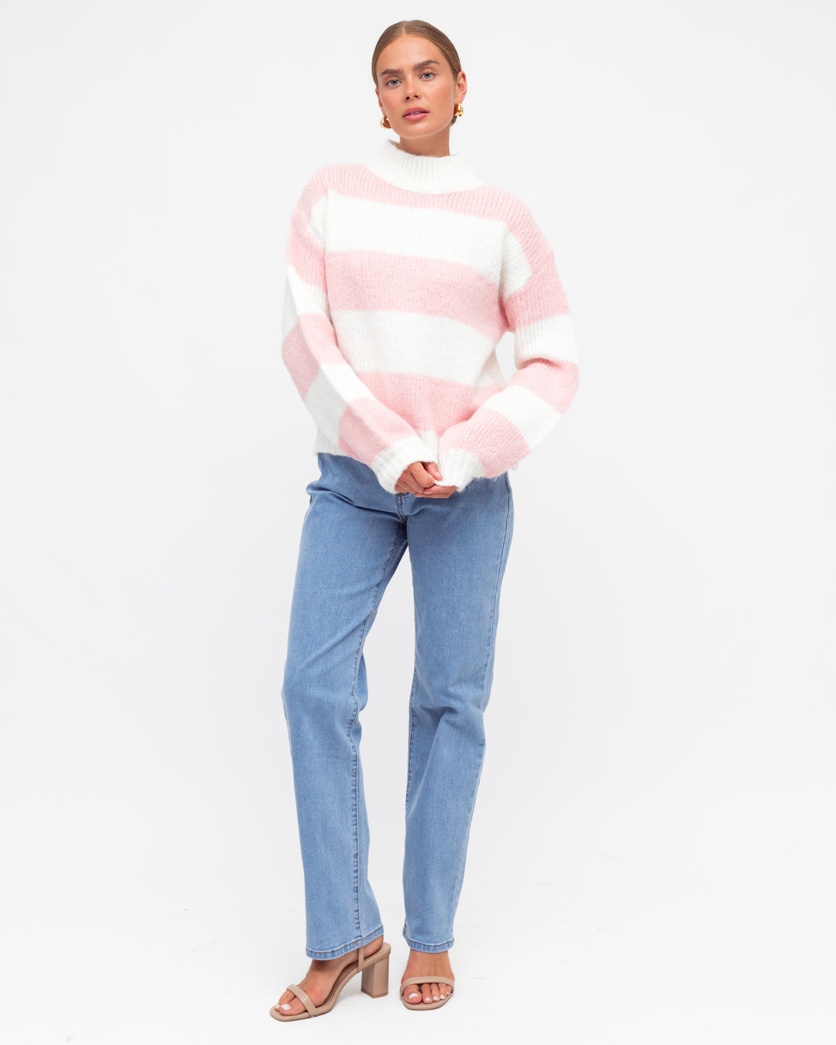 Elsa Stripe Knit Top