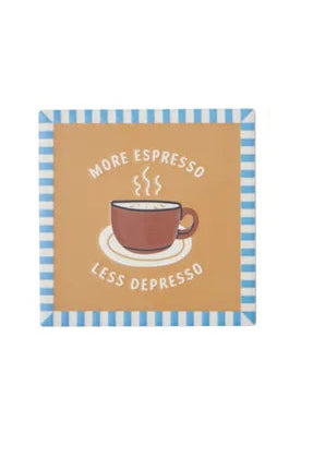 Espresso Ceramic Coasters