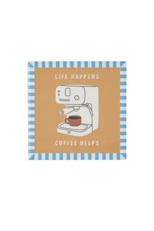 Espresso Ceramic Coasters