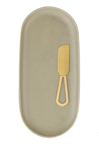 Dawn Plate & Knife Set