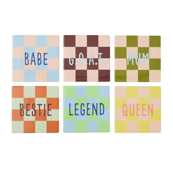 Moniker Ceramic Coasters
