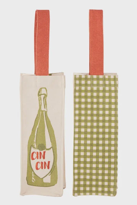 Cin Cin Cotton Bottle Bag