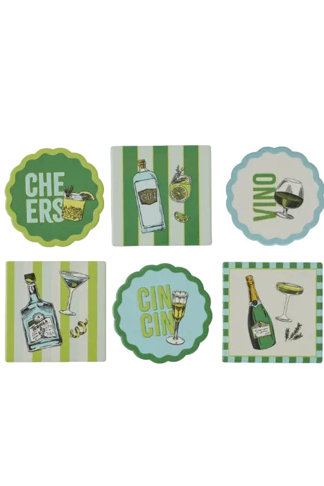 Gimlet Ceramic Coaster