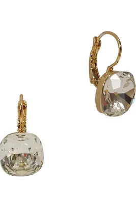 Square Facetted Beaded Earrings