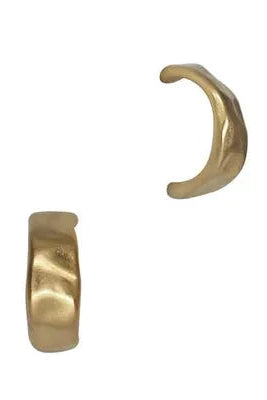 Thick Hammer Post Earrings