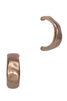 Thick Hammer Post Earrings