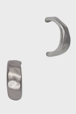 Thick Hammer Post Earrings