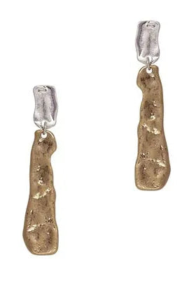 Long Drop Two Piece Earrings