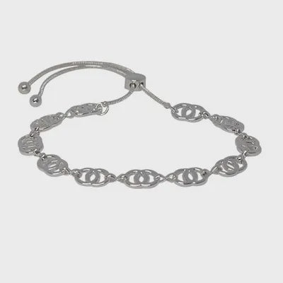 Circle Link Chain Bracelet