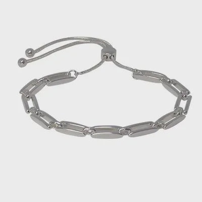Open Rectangle Bracelet