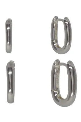 V-Shape Hinged Earrings