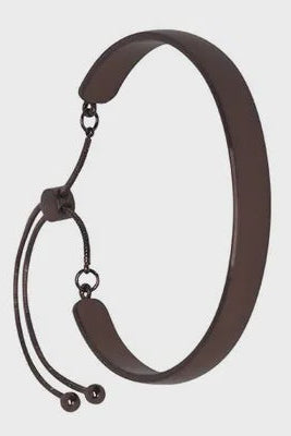 Plain Cuff Slider Bracelet