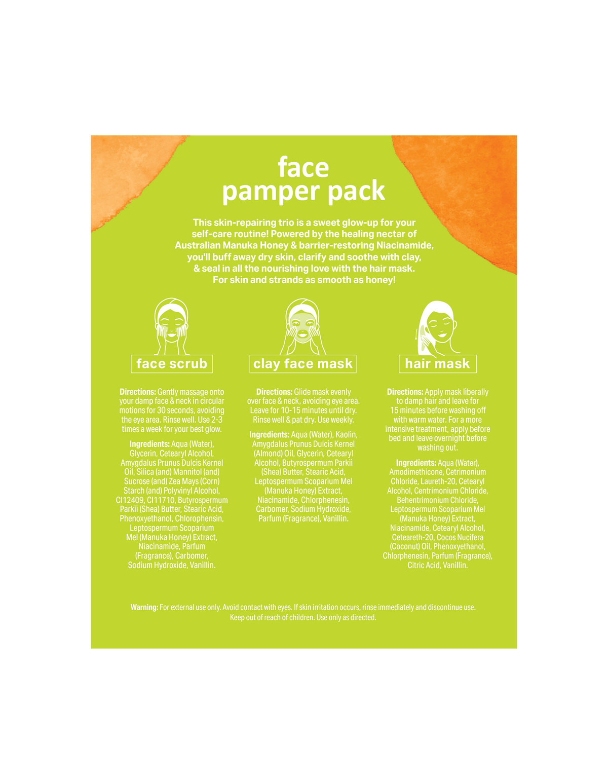 Skin Like Honey Face Pamper Pack
