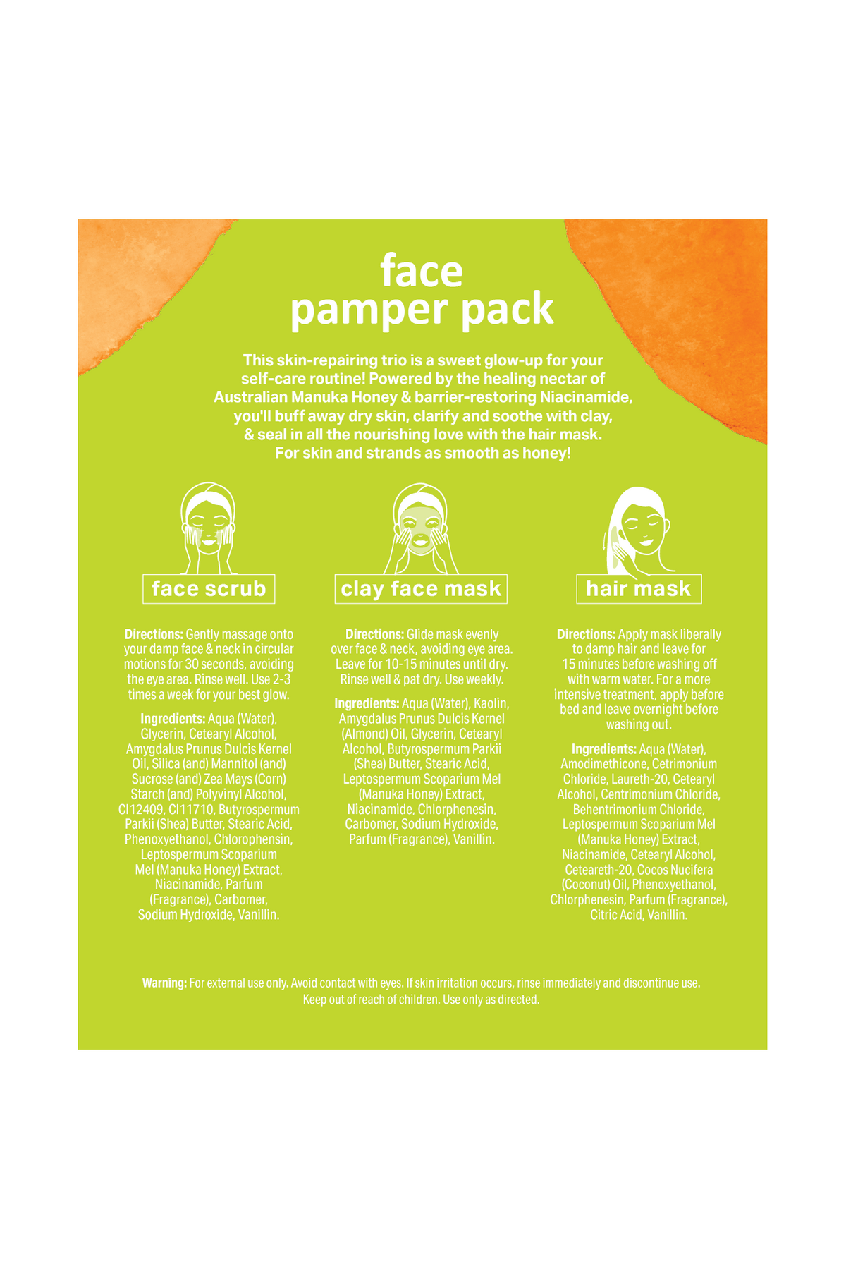Skin Like Honey Face Pamper Pack