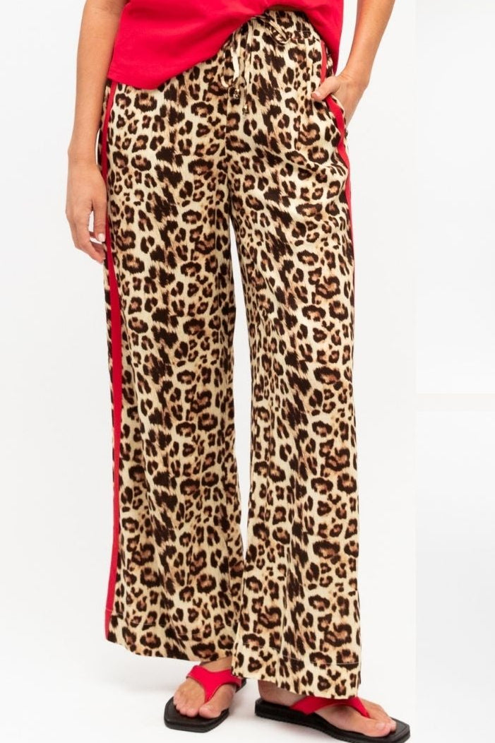Leopard Striped Pants