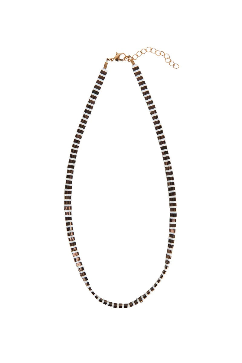 Aura Glass Bead Necklace