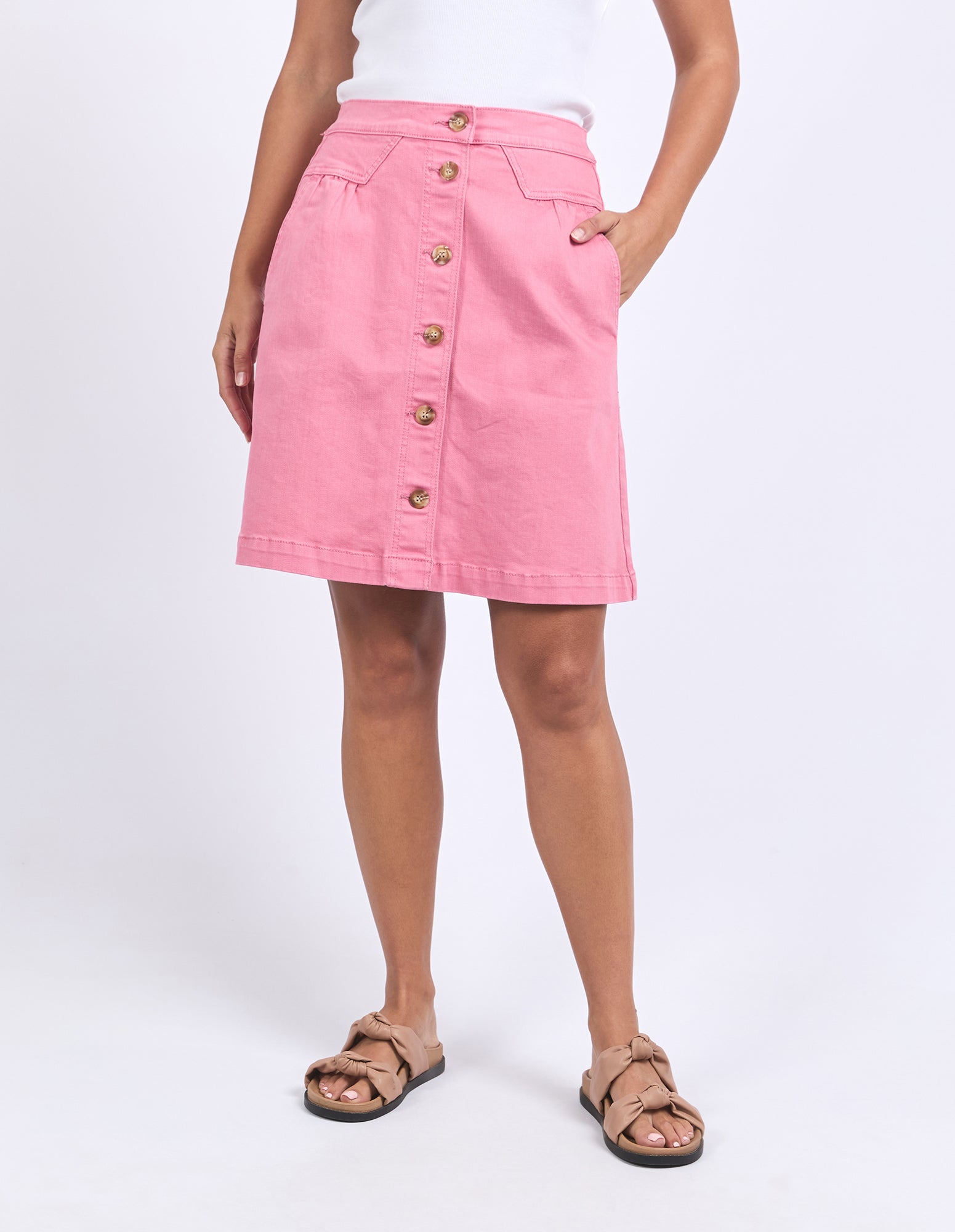 Amanda Denim Skirt