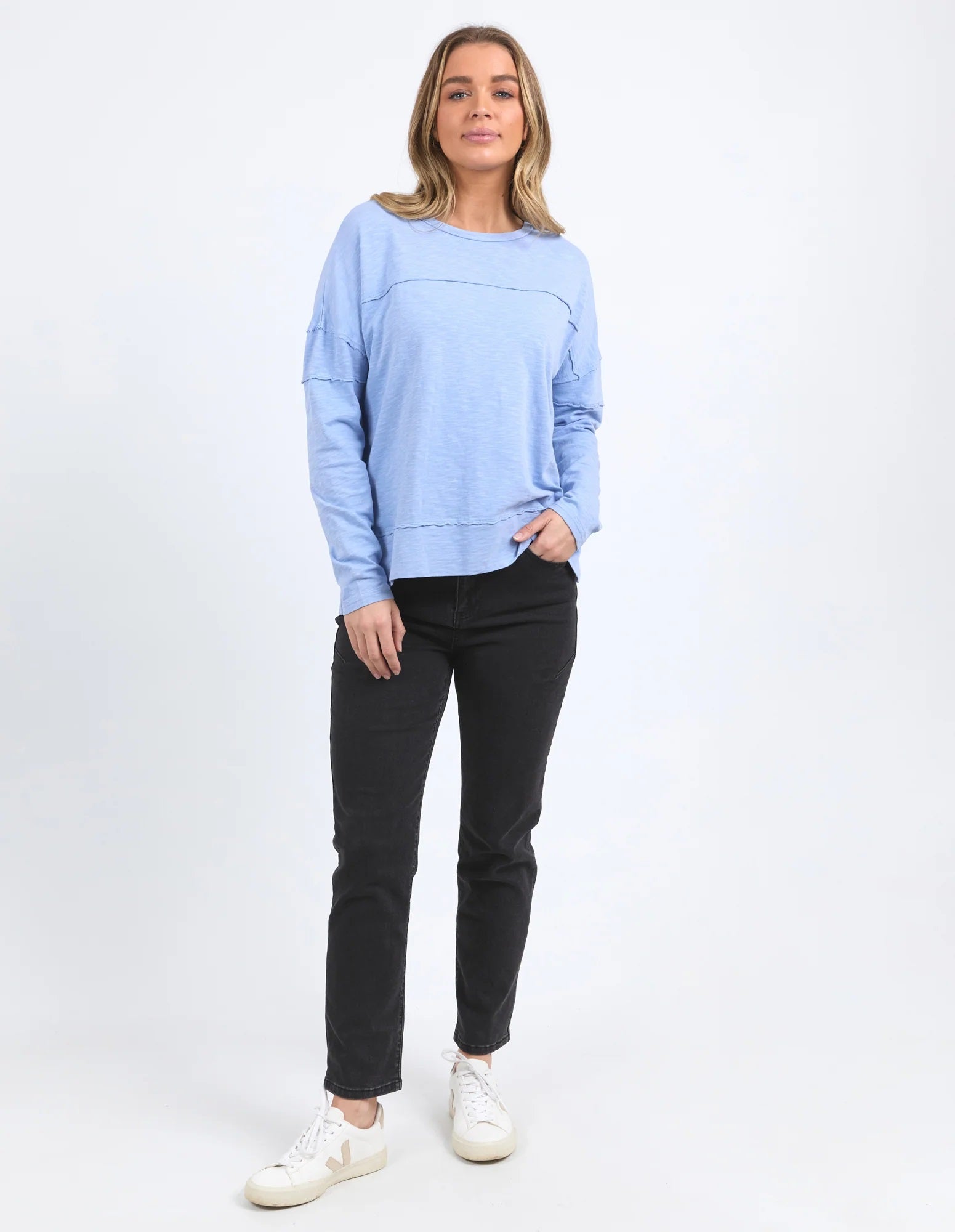 Jayne Throw On Top - Blue Editions