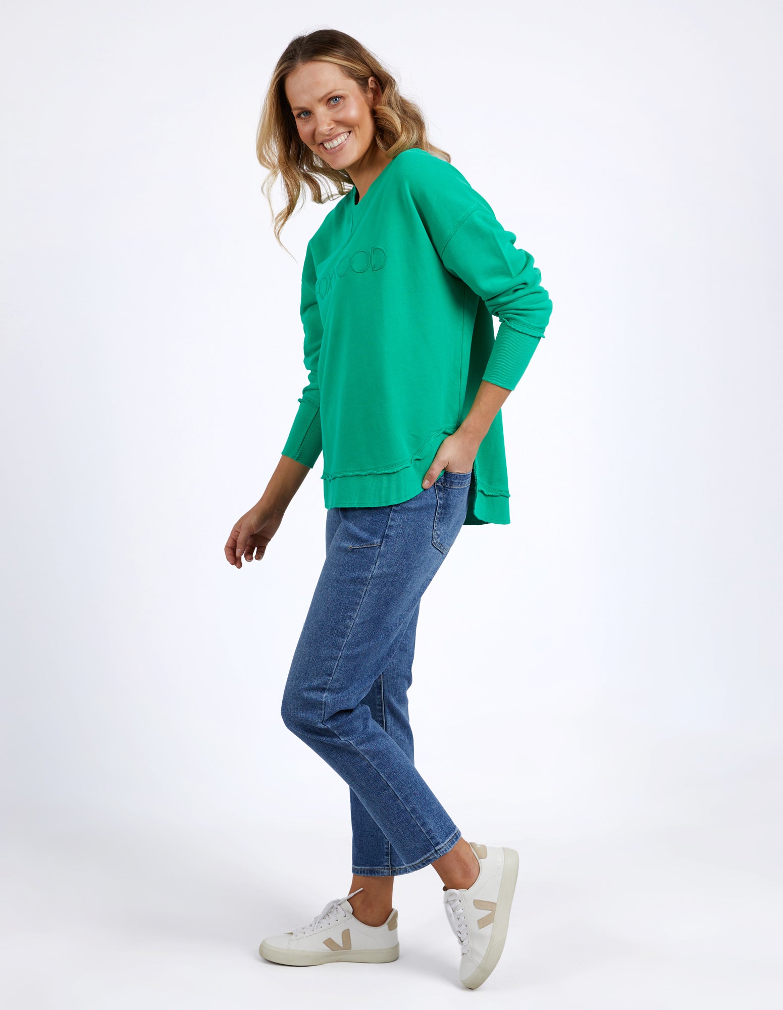 Simplified Crew Neck Jumper
