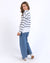 Jayne Striped Throw on Top