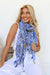 Blue Tile Scarf