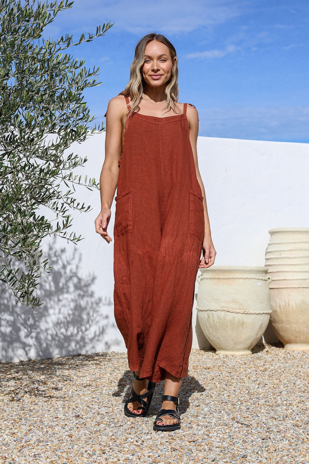 Gelsa Linen Jumpsuit