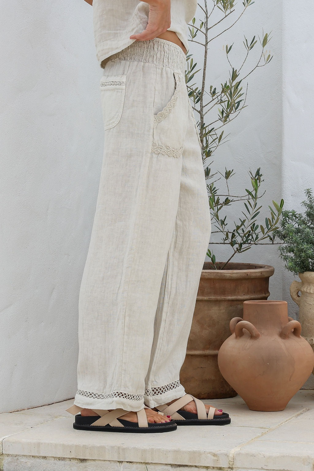 Ricamo Pants