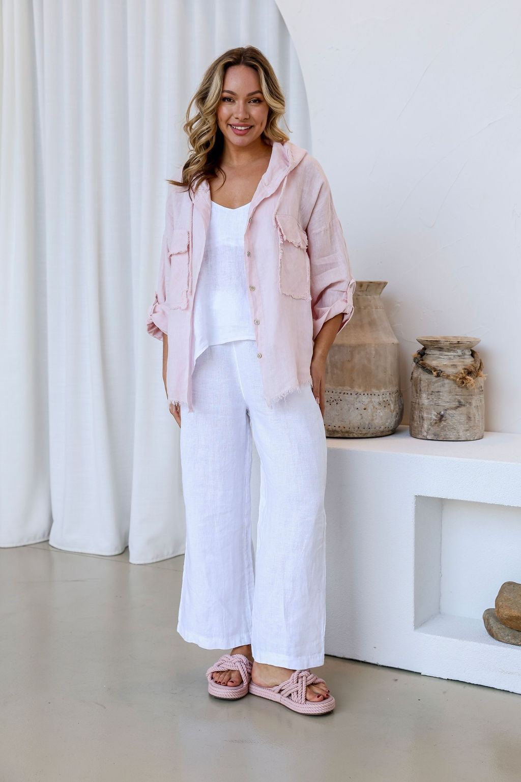 Tasca Linen  Jacket