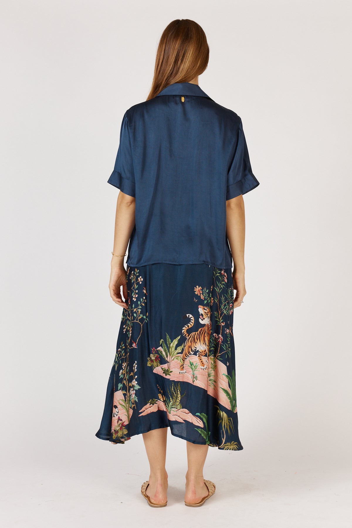 Georgia Satin Shirt